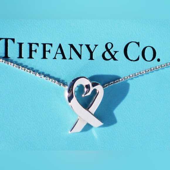 Tiffany & Co. Jewelry - NWOT Tiffany & Co Sterling Silver Paloma Picasso Loving Heart necklace